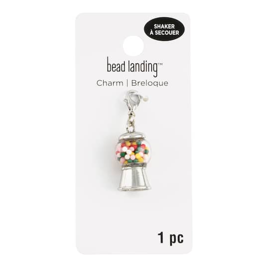 Rhodium Gumball Machine Charm by Bead Landing™